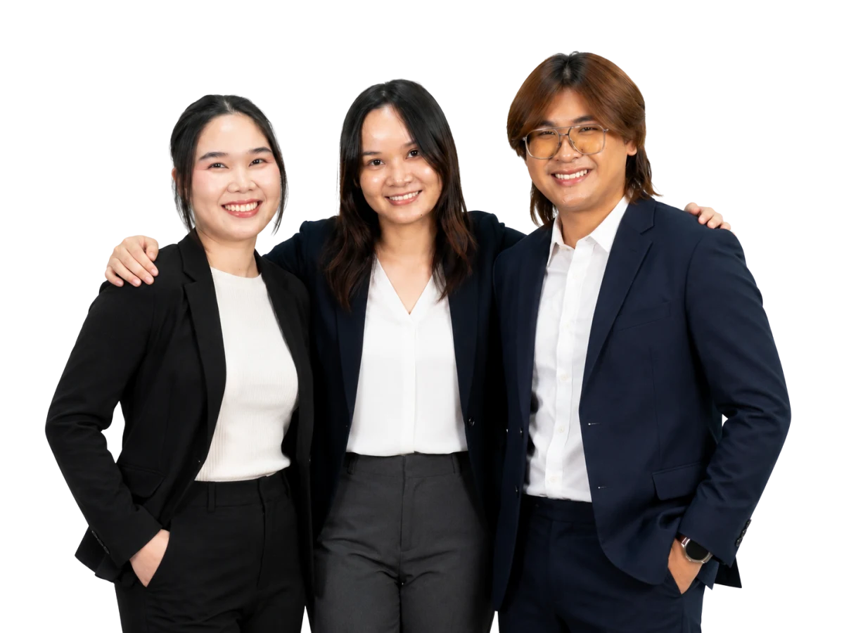 The OnEveryMap support team: Patrick, Elle, and Nook